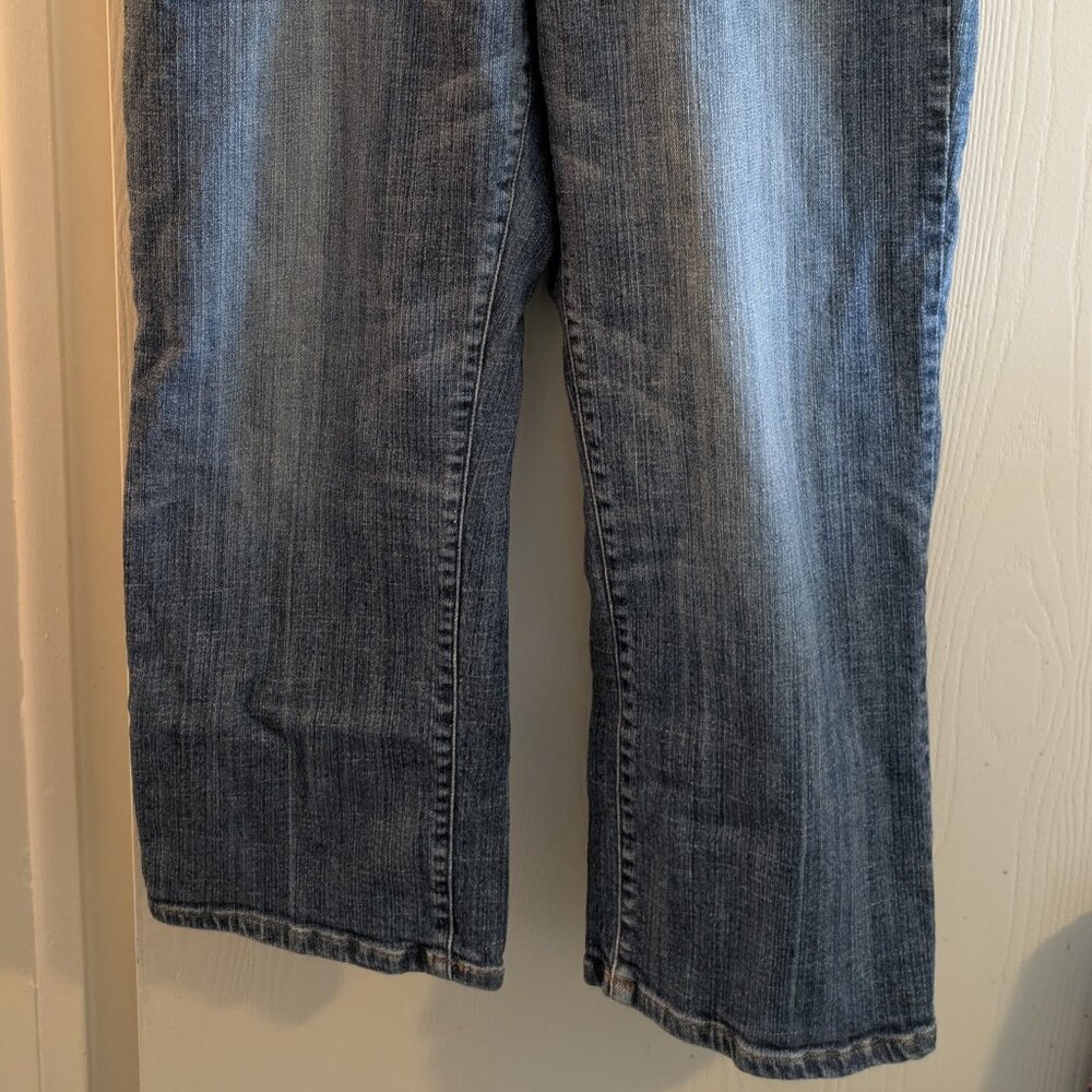 American Star Maternity Capri Denim Jeans Size 1X Pregnancy Pants
